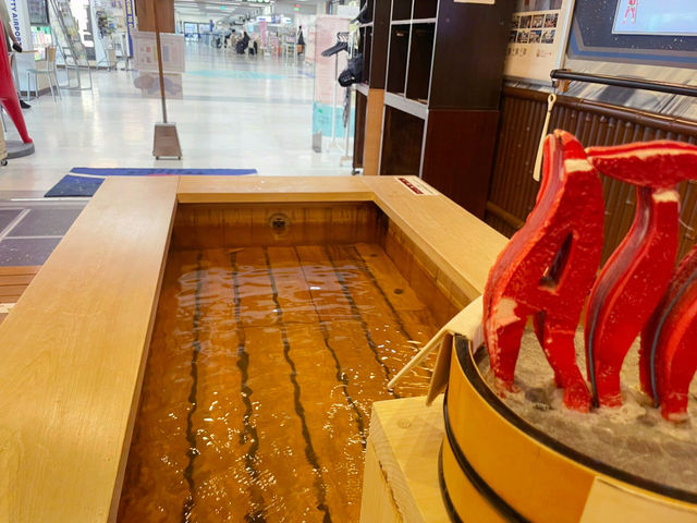 🇯🇵✈️空港無料足湯♨️ 機場裡的小療癒天堂 ✈️🇯🇵 