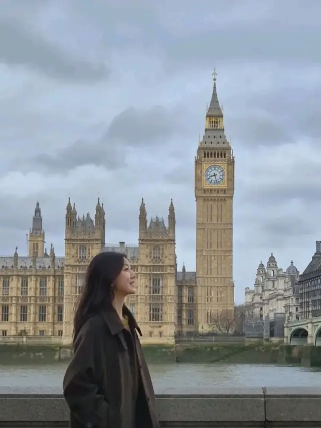 Cloudy weather adds to the charm of England.