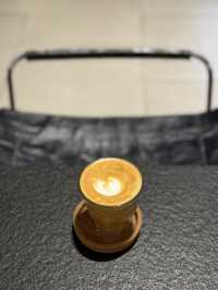 Excellent coffee hidden in a surf shop