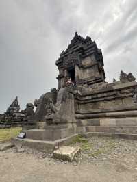 Twilight Tales at Prambanan: A Cloudy Evening Among Ancient Stones
