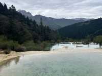 🏞️ Huanglong National Scenic Area – Fairyland at 3,500m Altitude