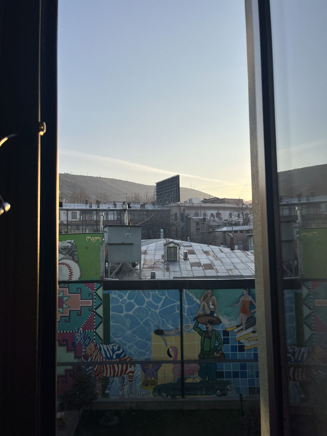 Affordable hotel for solo trip in Tbilisi, Georgia