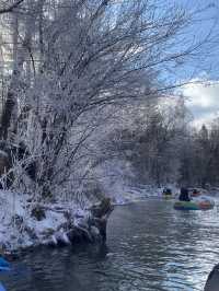 🇨🇳雪岭的冬季 12月的白雪皑皑