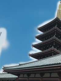 【東京　浅草寺と伝法院庭園、にぎわう寺町を歩く】
