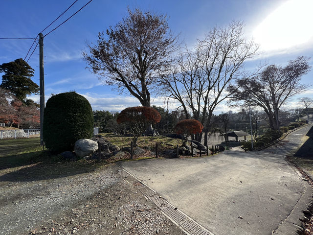 🏞️ Strolling Through History – Morioka Castle Site Park (Iwate Park)