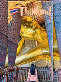 タイ🇹🇭運気アップ旅✨黄金に輝く！バンコクの巨大な寝釈迦像【ワット・ポー】