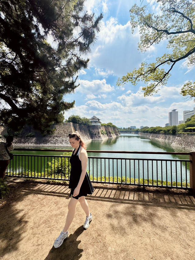 Osaka Castle, samurai vibes + epic views