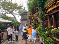 I came to this ancient town in Jiangnan, and I instantly fall in love with it