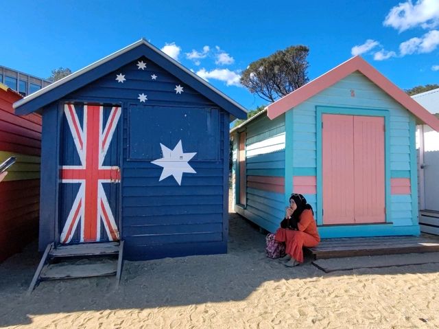 Brighton Bathing Boxes（彩虹小屋）——墨尔本最缤纷的海岸明信片