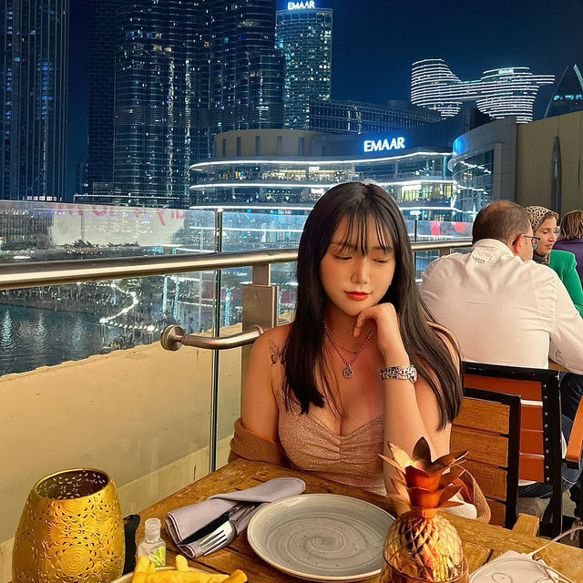 두바이 분수쇼 한눈에 감상하기⛲️
