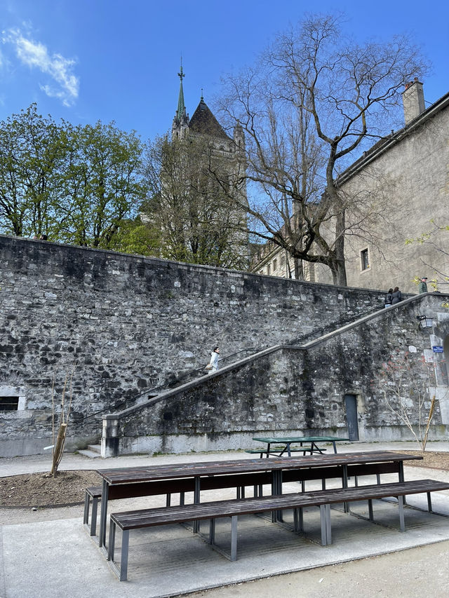 เดินกินลม ชมทะเลสาบ Geneva