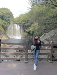 Cheonjeyeon Waterfall & Seonimgyo Bridge – Jeju 