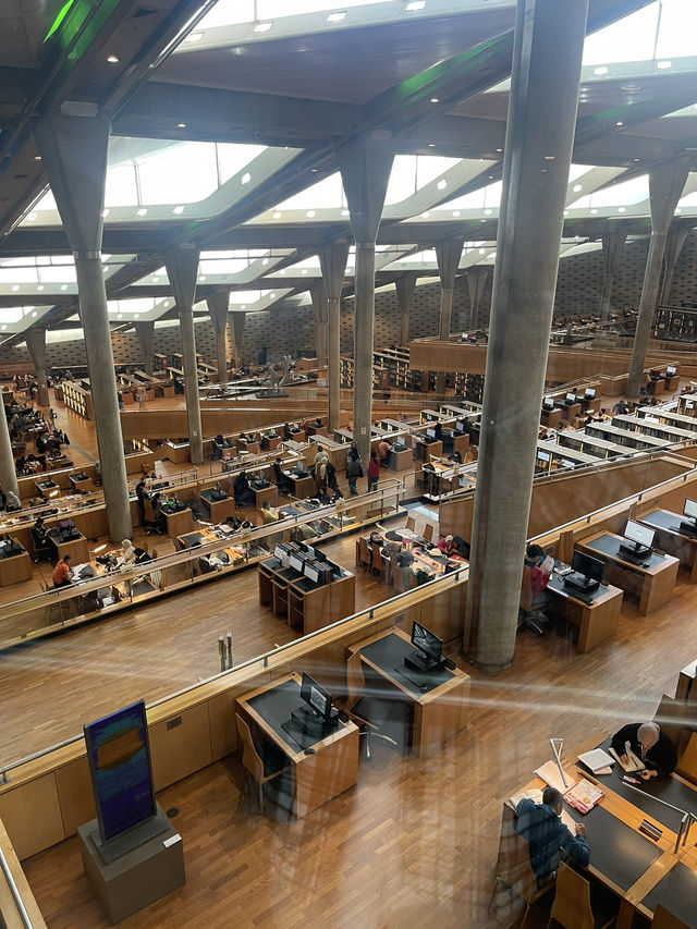 埃及亞歷山大世界最老圖書館