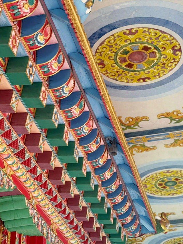 【ネパール・ルンビニ Great Drigung Lotus Stupa】チベット仏教の精髄が宿る鮮やかな寺院
