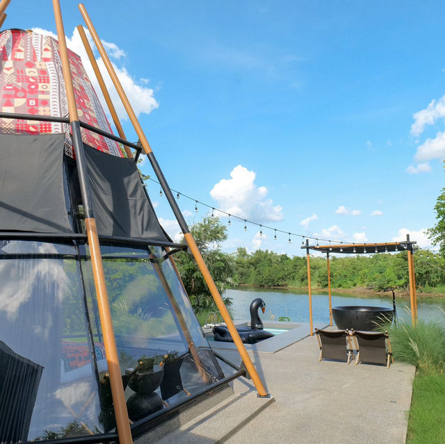 🏕️ที่พักสไตล์โบฮีเมียน BOHO STORY Pool Villa กาญฯ