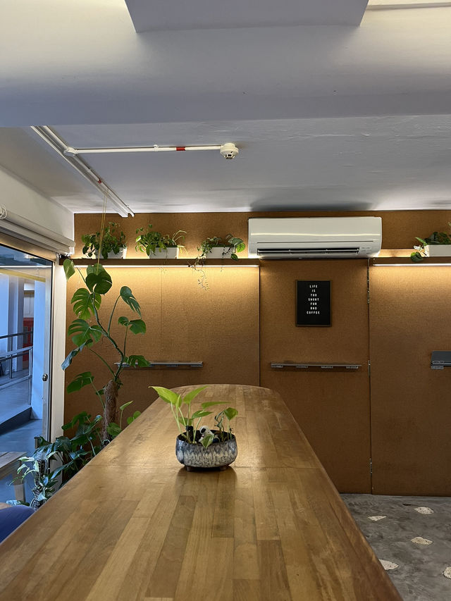 Cafe at the residential area 