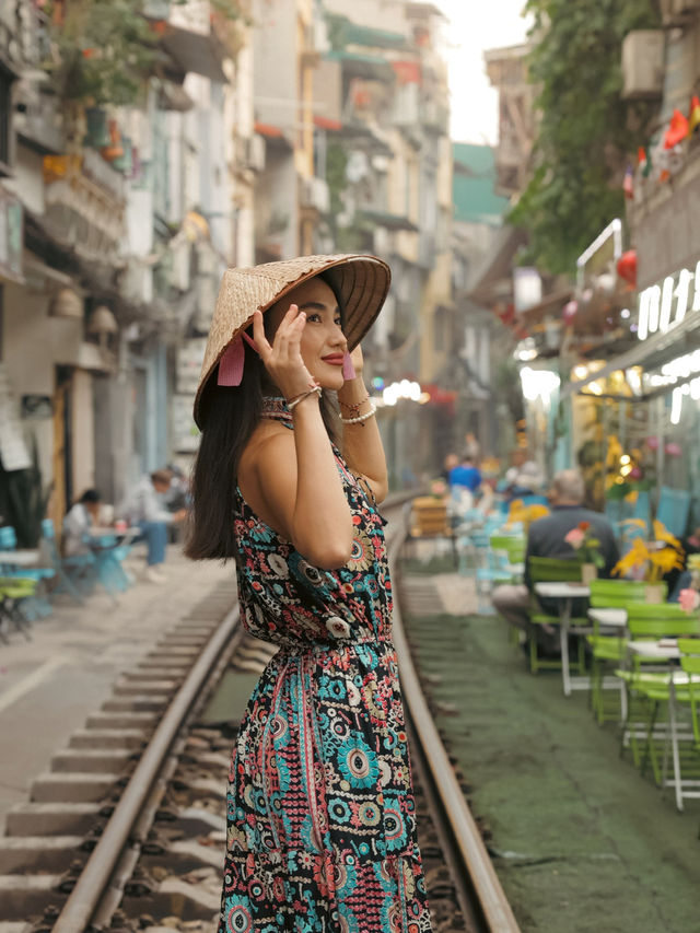 Train Street в Ханой🚂🇻🇳