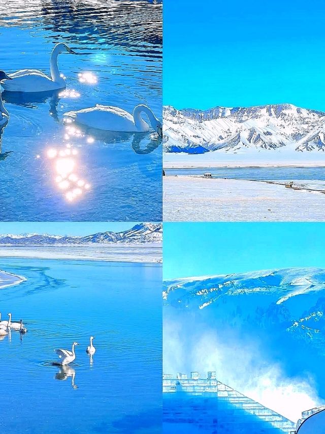 “The Crystal Heart of Sayram Lake”