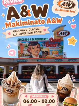A&W Makiminato: The Legendary Root Beer Spot in Okinawa.