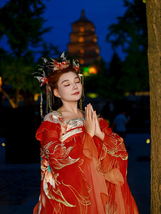 Da Tang Buye 보행자 거리, 시안