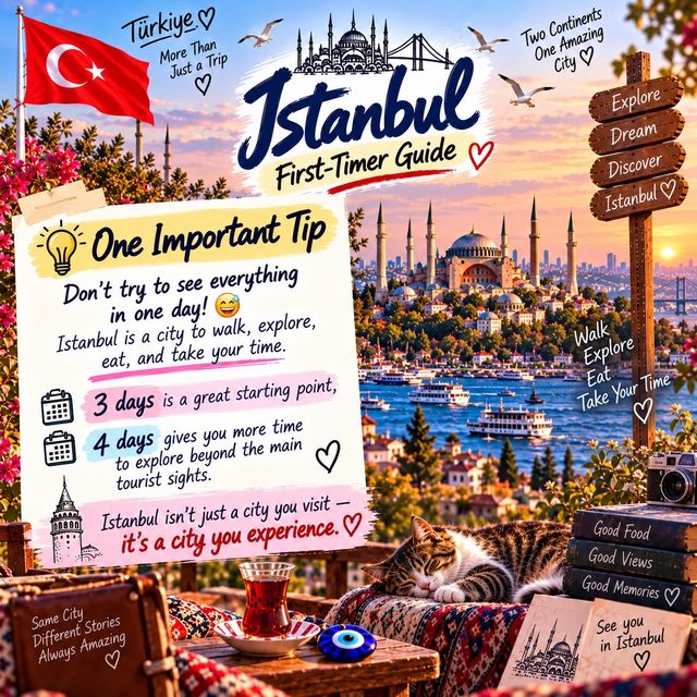 🕌 Istanbul First-Timer Guide 🇹🇷