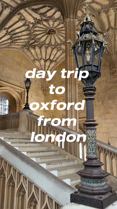 you take a day trip from London and accidentally end up at Hogwarts ⚡️✨ Spent the day exploring Oxford — from the iconic halls of Christ Church to the cloisters at New College where Harry Potter was filmed. I’m sharing exactly how to do the trip, what the admission prices are, and the filming locations you can actually visit in real life. If you’re planning an England trip, add Oxford to your list immediately 🕯️📚 Save this for your future London itinerary ✈️ #Oxford #OxfordEngland #HarryPotter #HarryPotterFilmingLocationscations #DayTripFromLondon #mytravelwrap 