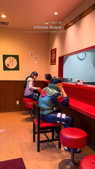 Naruto-Themed Ramen at the Hidden Leaf Village 🍜