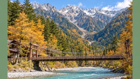 🌿 Kamikochi 3 Days 2 Nights from Tokyo: Stay in the heart of nature during autumn. 🍁🤍 — traveler post in Tokyo