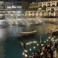Cool urban vibe with fountain view