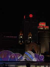 Ningbo’s Hidden Gem — Tianyi Catholic Church & Night Light Show
