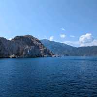 Suluada island, the Mediterranean island