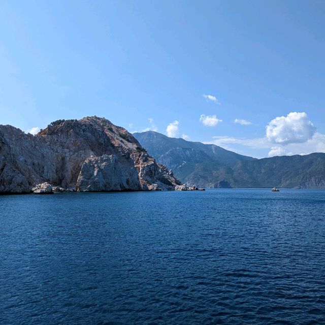 Suluada island, the Mediterranean island