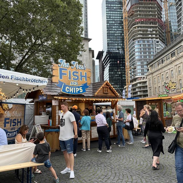 Visit German Food fest with lots of food