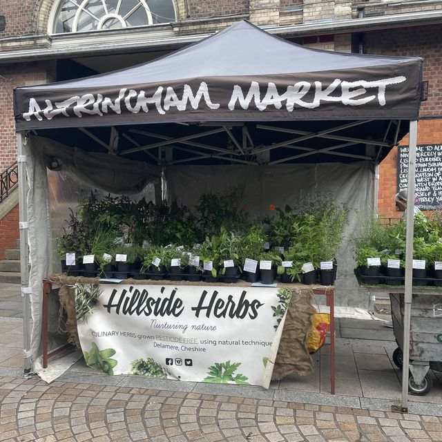 英國曼徹斯特 Altrincham Market 支持本地生產商