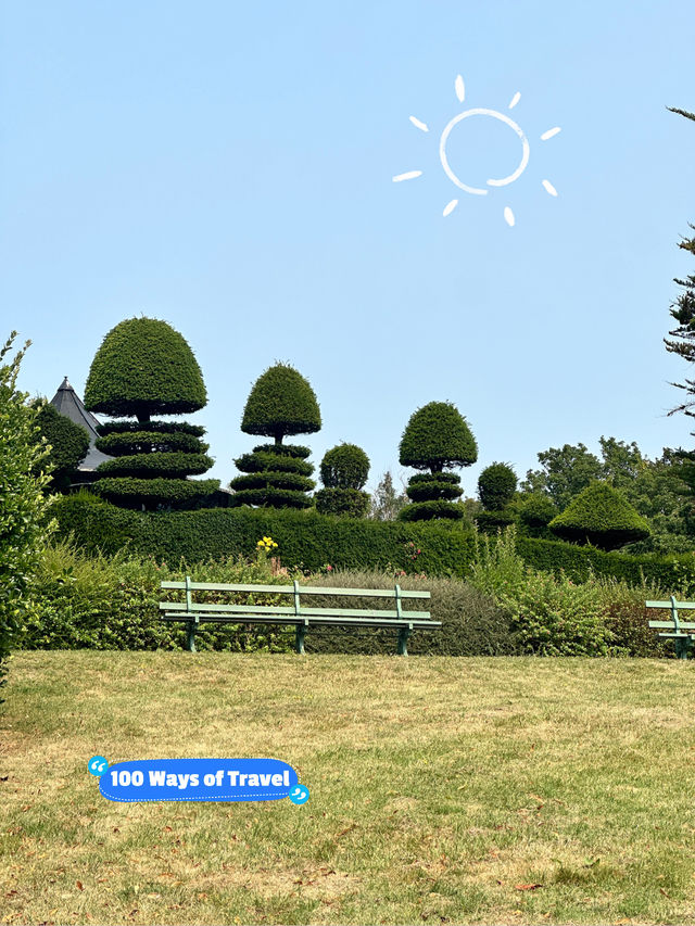 Unbelievable Topiary in a quaint seaside town.