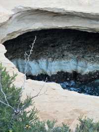 St Peter's Pool an uphill climb ! Timeless beauty of rocks