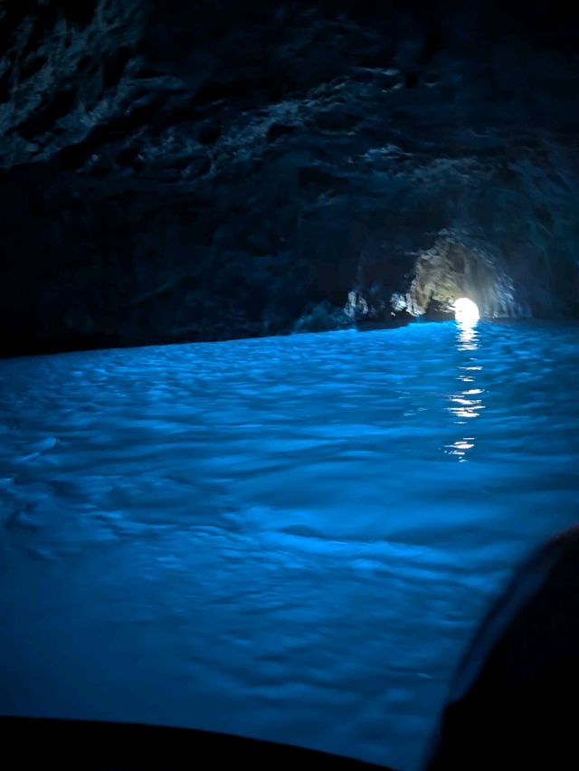 blue Grotto Capri. 