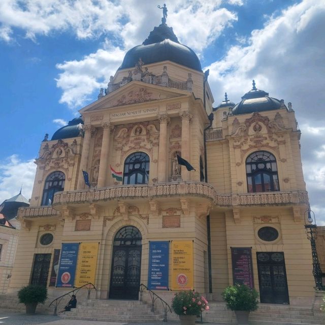 Pécs, the city center is gorgeous.