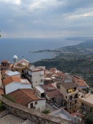 [Castelmola] The highest village in Sicily