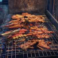 在黑沙中與bbq共度週末
