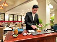 Phnom Penh Raffles Hotel ~ French cuisine and SPA massage not to be missed during the holiday season.