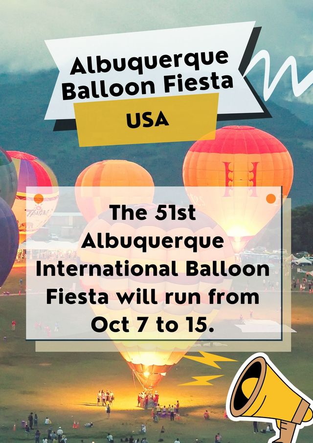Albuquerque Balloon Fiesta🎉