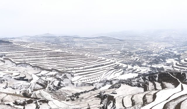 一帶一路•美麗鄉村，通渭馬營邀你來賞雪景