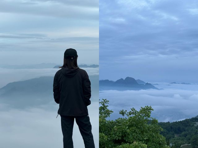 從西安出發2小時免費觀看雲海和日出的好地方