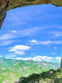◆壯觀的花崗岩地貌特徵，“張家界同款天門洞”