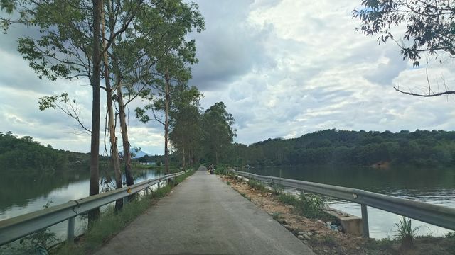 清遠飛來峽的水上公路