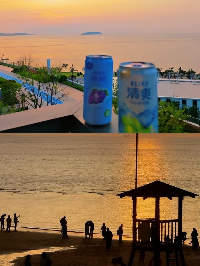 人在馬爾代夫？不！我在威海榮成海邊度假不是怎麼都問我是不是去了馬爾代夫？這裡是威海榮成現在酒店是真的捲啊！