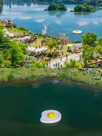 這座綠意盎然的城市，藏著一片城中桃源－南湖公園