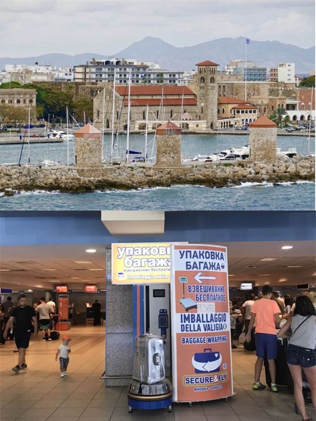 歷史悠久的羅德島舊港