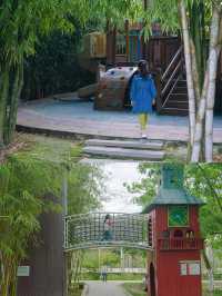 住進翠竹環抱的小島，山川美景皆在眼前。